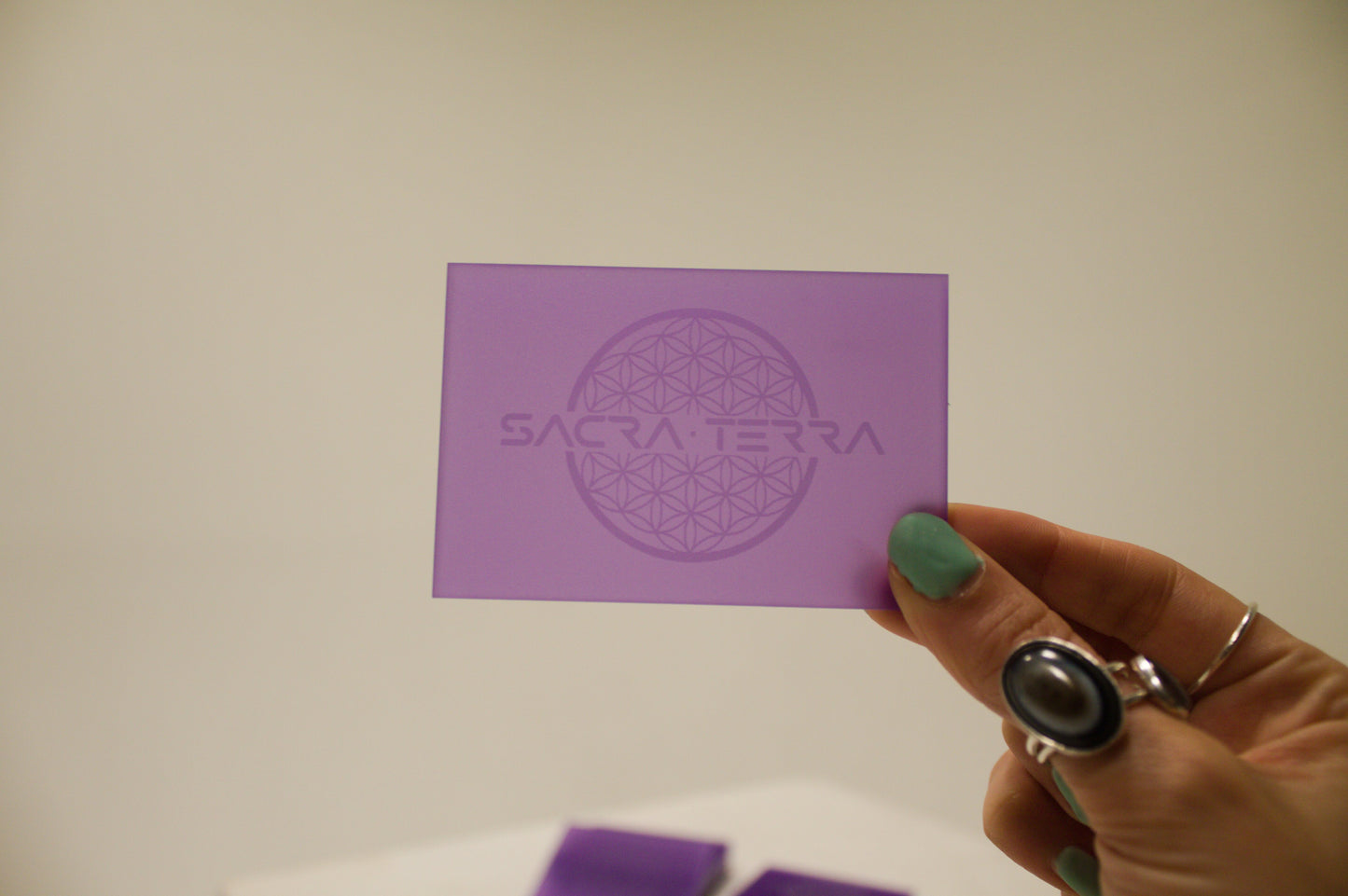 Purple Matte Party plates