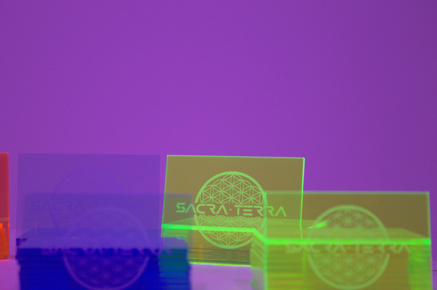 Neon Yellow party plate