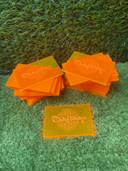 NeonOrange PartyPlate