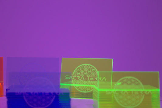 Neon Yellow party plate